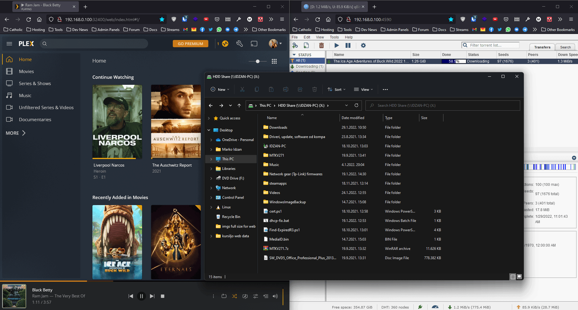 Home Lab and Media Server Configuration with Plex, qBittorrent and SMB Share