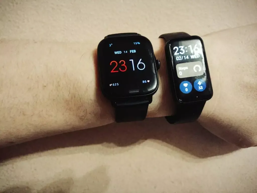 Amazfit GTS 3 and Redmi Smart Band Pro